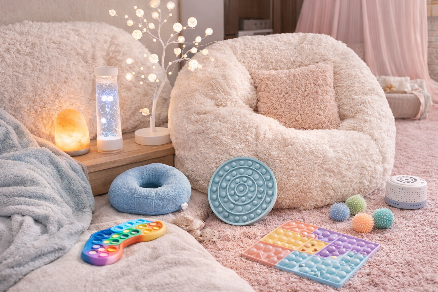 Sensory-safe Temu finds for home